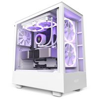 NZXT H5 Elite - Midi Tower - PC - Weiß - ATX - EATX - micro ATX - Mini-ITX - Stahl - Gehärtetes Glas - 16,5 cm