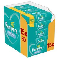 12-48 Verpackung Pampers Feuchttücher Sensitive 56 Tücher in der Packung 