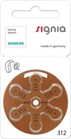 60 Siemens Signia Typ 312 Braun Hörgerät-Batterien