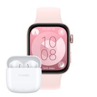 Huawei Watch Fit 3 Solo-B09S Pink + Freebuds SE 2 Weiß pink Bluetooth Smartwatch