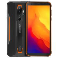 Blackview BV6300 Pro Robustes Handys,6 GB + 128 GB Helio P70 Octa-Core-Quad-Kameras NFC 11,6 mm Slim 4G Smartphone (orange)