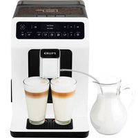 Krups Evidence EA8901 Freistehende vollautomatische Espressomaschine 2,3L 2Tassen White - Kaffeemaschine (Freistehend, Espressomaschine, 2,3 L, Integriertes Mahlwerk, 1450 W, Weiß)