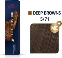 Wella Professionals Koleston Perfect Me+ Deep Browns Professionelle permanente Haarfarbe 5/71 60 ml