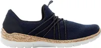 Rieker Damen-Slipper-Slip-On Blau, Farbe:blau, EU Größe:36