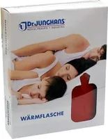 Wärmflasche 2 l mit Bezug rot