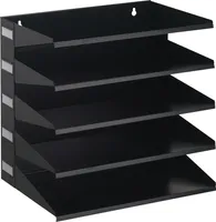 DURABLE Sortierreck 5-tlg. A4, 336001 schwarz