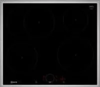 Neff T56SHF1L0, N 70, Induktionskochfeld, 60 cm, Schwarz, Mit Rahmen aufliegend