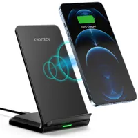 Bezdrôtová nabíjačka Choetech T524-F, 15 W, čierna