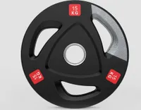 Olympijské zátěžové desky 2 x 15 kg o průměru 50 mm