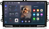 9 "Android13 Autoradio 4+64 GPS SWC WIFI NAVI dla VW Golf Touran Polo Passat 4GSIM BT carplay mirror