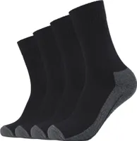 Camano skarpety sportowe 4-pack Pro Tex Function ze wzmocnioną piętą czarne 39-42