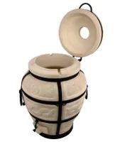 Tandoor „Esaul“: Esaul s výklopným vekom bez podstavca Variant Tandoor: Esaul s výklopným vekom bez podstavca
