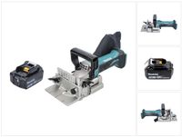 Makita DPJ 180 F1 Akku Nutfräse 18 V 100 mm + 1x Akku 3,0 Ah - ohne Ladegerät