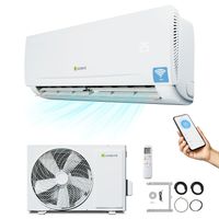 Klimatizace 51300, 12000 BTU, výkonná a tichá klimatizace s WiFi připojením, 75 x 29 x 20 cm