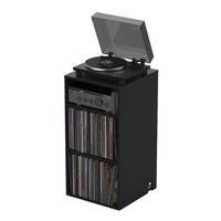 Glorious Modular Mix Rack Record Cabinet (Black)