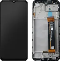 Kompletní sada pro Samsung A23 5G LCD displej + dotykové sklo + pouzdro - černé