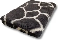 Vet Bed Hundedecke mit Latexrücken Giraffe braun 75 x 50 cm