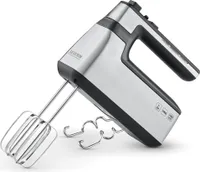 Kabelloser Handmixer SEVERIN HM 3843 stufenloser Leistungsregler inkl. Knethaken HM 3843 aus Edelstahl, mattschwarzsilber Handmixer Handmixer Und Rührgeräte Handmixer Kabellos