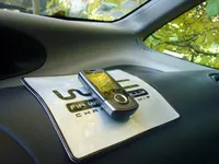 Anti-Rutsch Armaturenbrett Auto Anti-Rutsch Matte Pad Rund Silikon 3,15  Zoll Ant