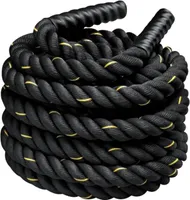 Trainingsseil SEDCO BATTLE ROPE - Durchm. 50 mm 9 m schwarz, 15 m
