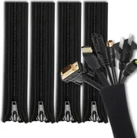 Krycí objímka 38 mm na kabely, kabel, hadice se zipem, 4 ks