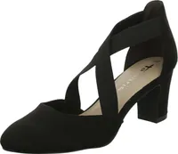 Tamaris Pumps, Absatz bis 65 mm in schwarz, Gr. 39