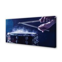 Leinwandbild 120x60 Wandkunst Schlagzeug-Sticks