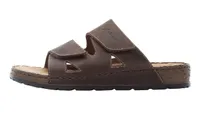 Rieker Herren Pantoletten Clogs Leder 25691-25, Größe:45 EU, Farbe:Braun