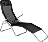 Outtec® Klappbare Gartensessel Sonnenliege - bis 130 kg - Liegestuhl Klappliege Gartenliege Rückenlehne Campingstuhl Strandsessel Strandstuhl