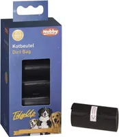 NOBBY TidyUp Kotbeutel Vorratspack, schwarz, 10 Rollen