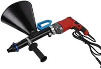 Pistole na maltu Pistole na maltu Rozprašovač malty Elektrický pro cementovou maltu 220V 700W Ukazovací a injektážní stroj Nerezová ocel a plast