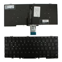 Dell Latitude 5289 Hinterleuchtet Schwarz Vereinigtes Königreich Layout kompatible Ersatz tastatur