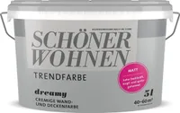 Schöner Wohnen Trendfarbe Wandfarbe 5 L Farbwahl, Farbe:Dreamy