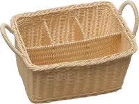 Košík na príbory APS Economic 26x18 cm, 4 priehradky, svetlý