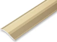 (13,09EUR/m) Übergangsprofil Höhenausgleichsprofil 45 x 1000 mm Sand selbstklebend Nahtdeckprofil Dehnungsfugenprofil Abdeckleiste Anpassungsprofil Höhenausgleich 2-20 mm