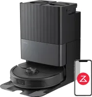 Robotický vysávač Roborock Qrevo Master 10000 Pa, AI vyhýbanie sa prekážkam, konštrukcia FlexiArm, hlasový asistent Hello Rocky, dokovacia stanica všetko v jednom, čierna