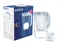 Brita Wasserfilter-Kanne Glas Model ONE 2,5L - Filterwasser, MC Pro (1er Pack)