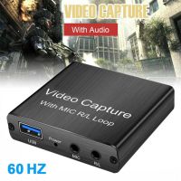 USB 3.0 HDMI-kompatibler 1080p Video Capture Audio Card Home Office-Spielaufnahme mit MIC