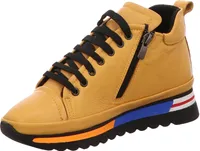 Arktiker Schnürstiefel Kaltfutter in gelb/orange, Gr. 38
