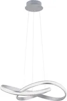 JUST LIGHT LED Pendellampe LOLAsmart-MELINDA Steuerbar über APP, Fernbedienung  RGB+tunable white silber Wohnbereich, z.B. Wohnzimmer, Schlafzimmer, Esszimmer 18432-55