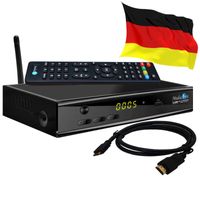 Sat Receiver MEDIAART-4 WLAN programmiert Deutsche Senderliste HD 2xUSB Youtube