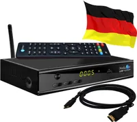 Sat Receiver MEDIAART-4 WLAN programmiert Deutsche Senderliste HD 2xUSB Youtube
