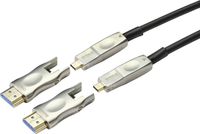 SpeaKa Professional HDMI Adapterkabel HDMI-A Stecker, HDMI-Micro-D Stecker, HDMI-A Stecker, HDMI-Micro-D Stecker 20.00