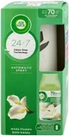 Air Wick, Automatyczny odświeżacz z wkładem, Białe kwiaty, 250 ml