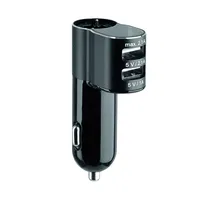 Samochodowa wtyczka USB do ładowania 12/24 V w.Blue-