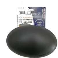 rocksattel 14,5 x 23 cm Damen Gel/Stahl schwarz