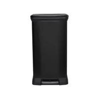 Kovový odpadkový koš Curver 50L černý