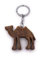 Schlüsselanhänger Holz Elefant Rüsseltier Landtier Dickhäuter in Geschenkbox 