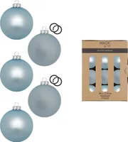 Weihnachtskugeln Glas 3cm 24 Stück - Cordial Blue