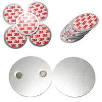 5er SET Rauchmelder Magnethalter - Selbstklebend für die meisten Rauchmelder - 3M Klebepads mit Magnethalterung zur einfachen Befestigung/OHNE BOHREN UND SCHRAUBEN/PLUG & PLAY MONTAGE